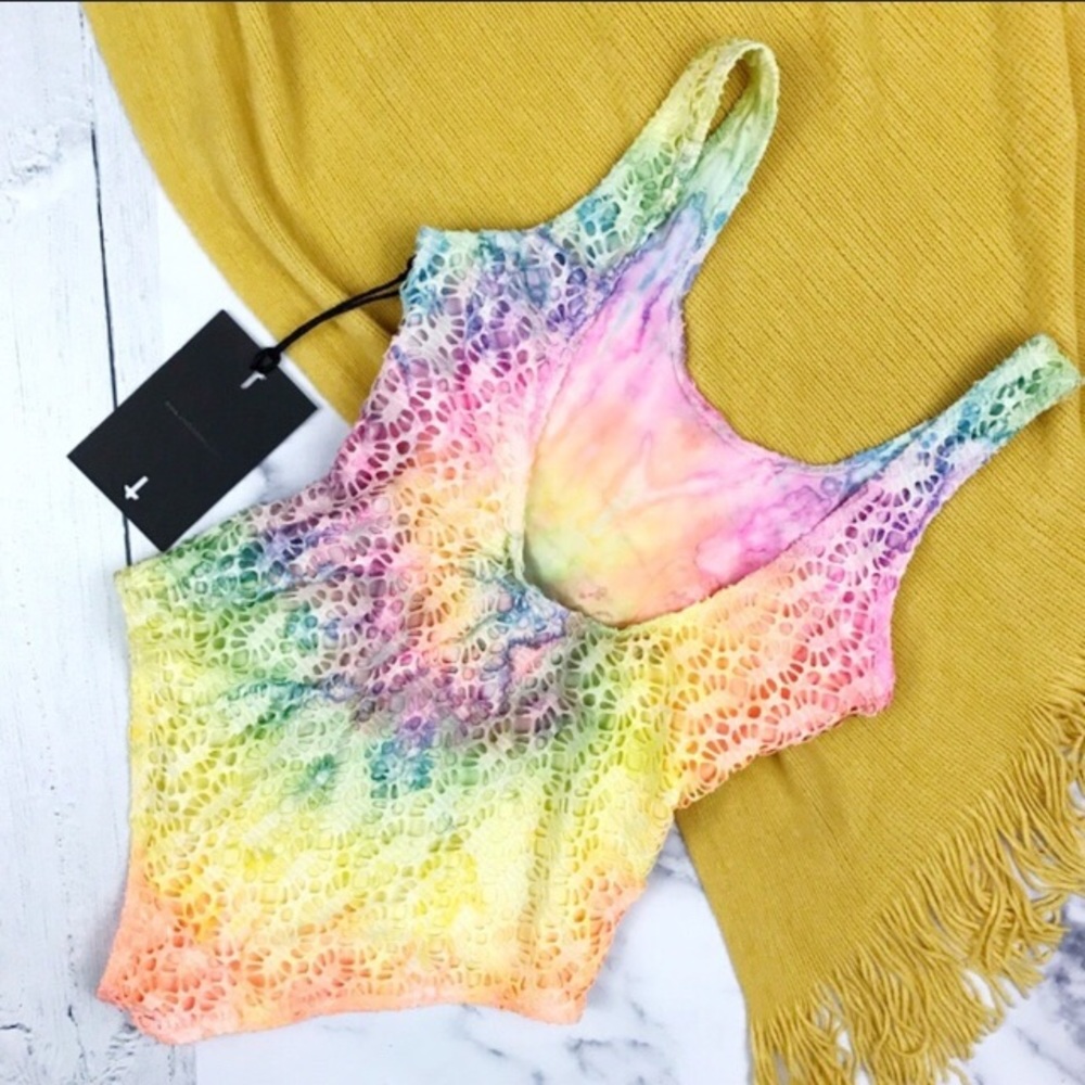 UNIF tie dye crochet bathing suit - Picture 5 of 5